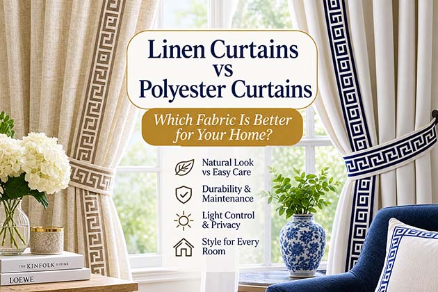 Linen Curtains vs Polyester Curtains