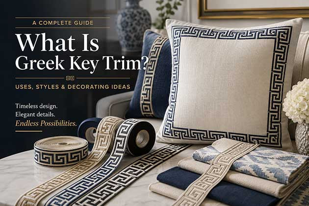 What Is Greek Key Trim? Uses & Decorating Ideas
