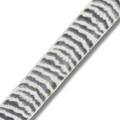 Nala Velvet Designer Trim 3.5" Light Grey