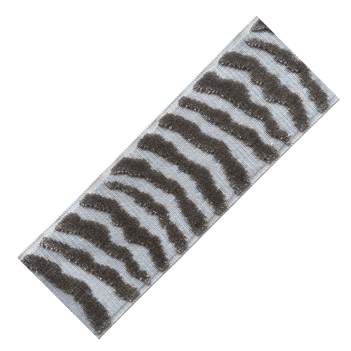 Nala Velvet Designer Trim 3.5" Purple