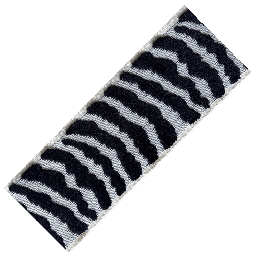 Nala Velvet Designer Trim 3.5" Purple