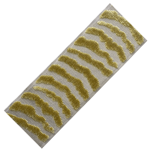 Nala Velvet Designer Trim 3.5" Purple