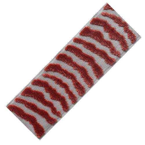 Nala Velvet Designer Trim 3.5" Ivory