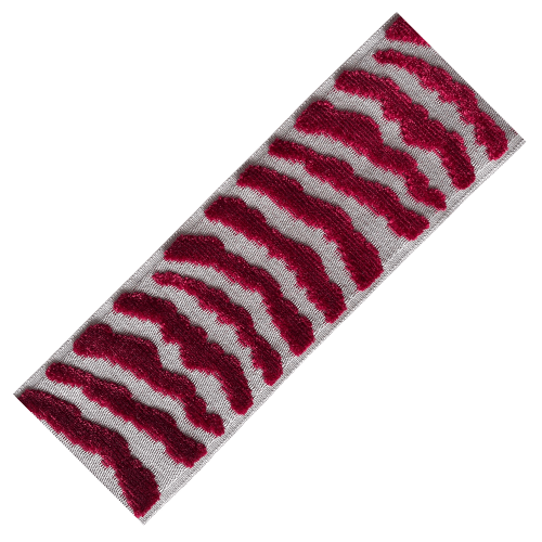 Nala Velvet Designer Trim 3.5" Brown