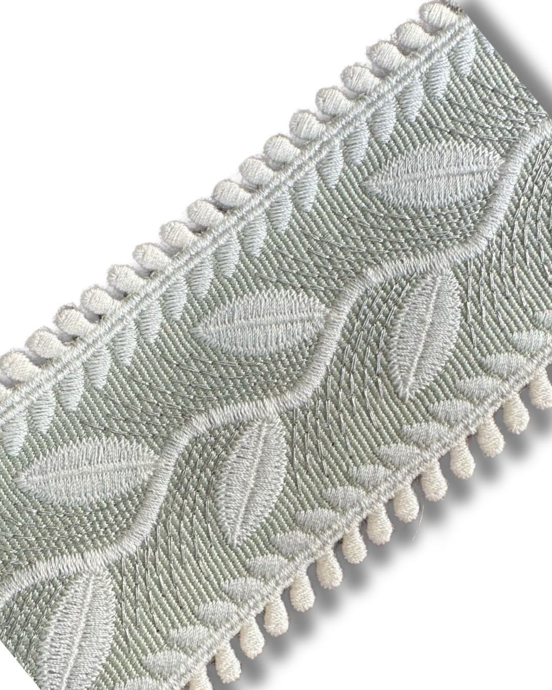 Vine Botanical Jacquard 2.5" - Sage Green