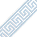 Greek Key Trim Custom Listing for C. 110 Yards Light Blue Greek Key