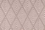 Designer Fabric Taupe 100% Cotton Taupe Beige Diamond