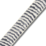 Nala Velvet Designer Trim 3.5" Light Grey