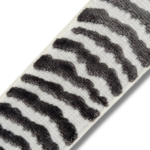 Nala Velvet Designer Trim 3.5" Grey