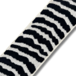 Nala Velvet Designer Trim 3.5" Black