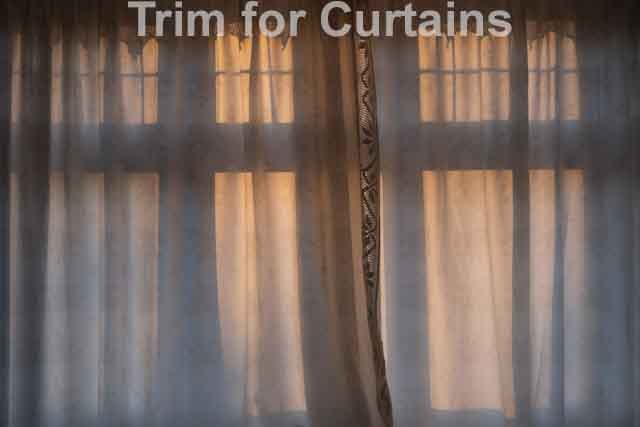 Trim for Curtains