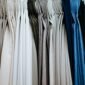 blue trim curtains
