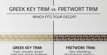 Difference Between Greek Key Trim and Fretwork Trim