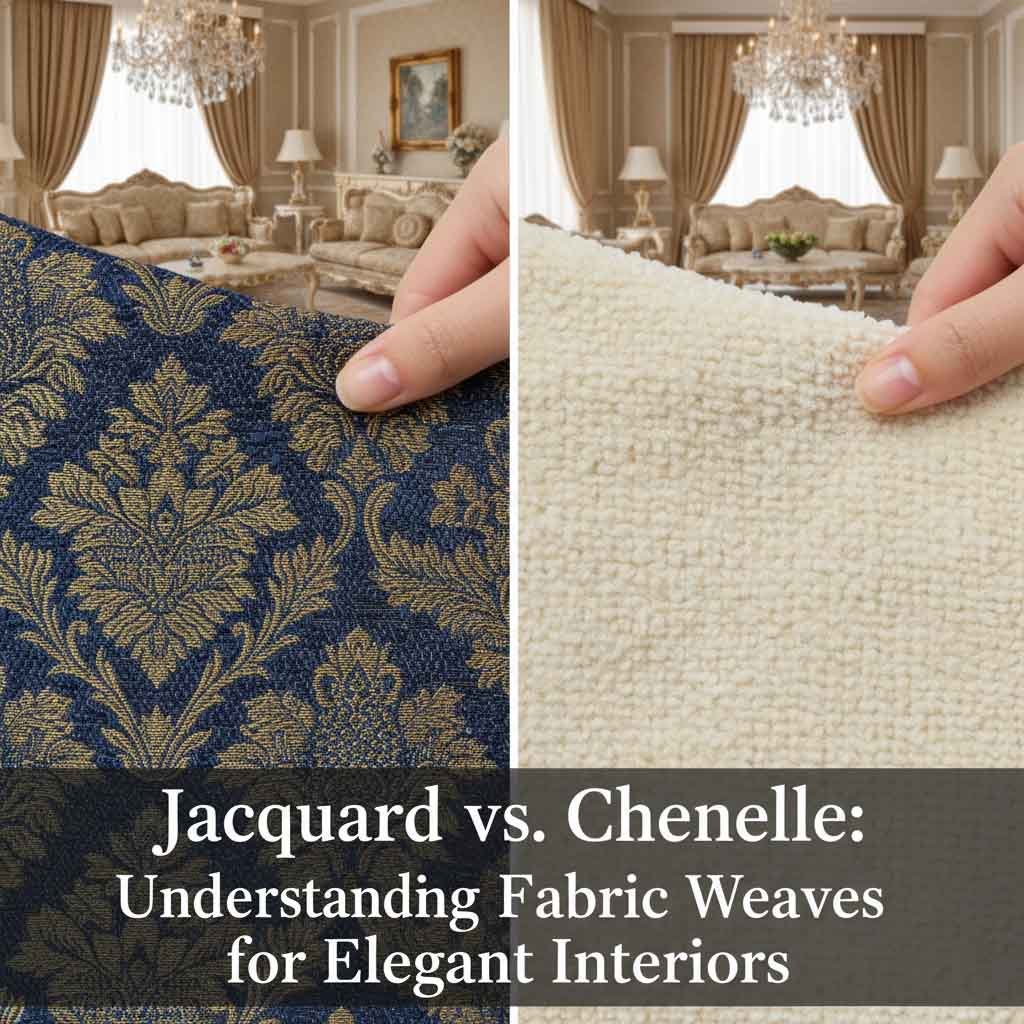 Jacquard vs Chenille